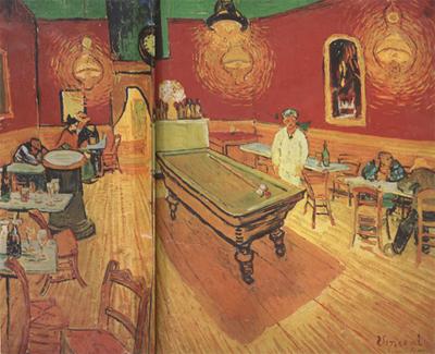Vincent Van Gogh The Night Cafe in the Place Lamartine in Arles (nn04) oil painting image